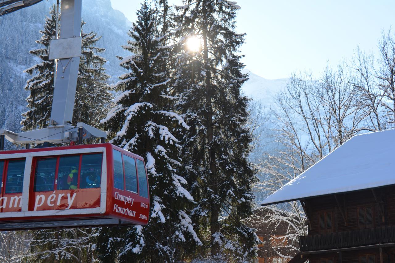 Apartment Champery Grand Pre A Exterior photo